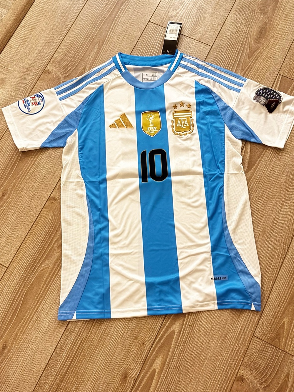Argentina #10 Messi Soccer Jersey – New with Tags